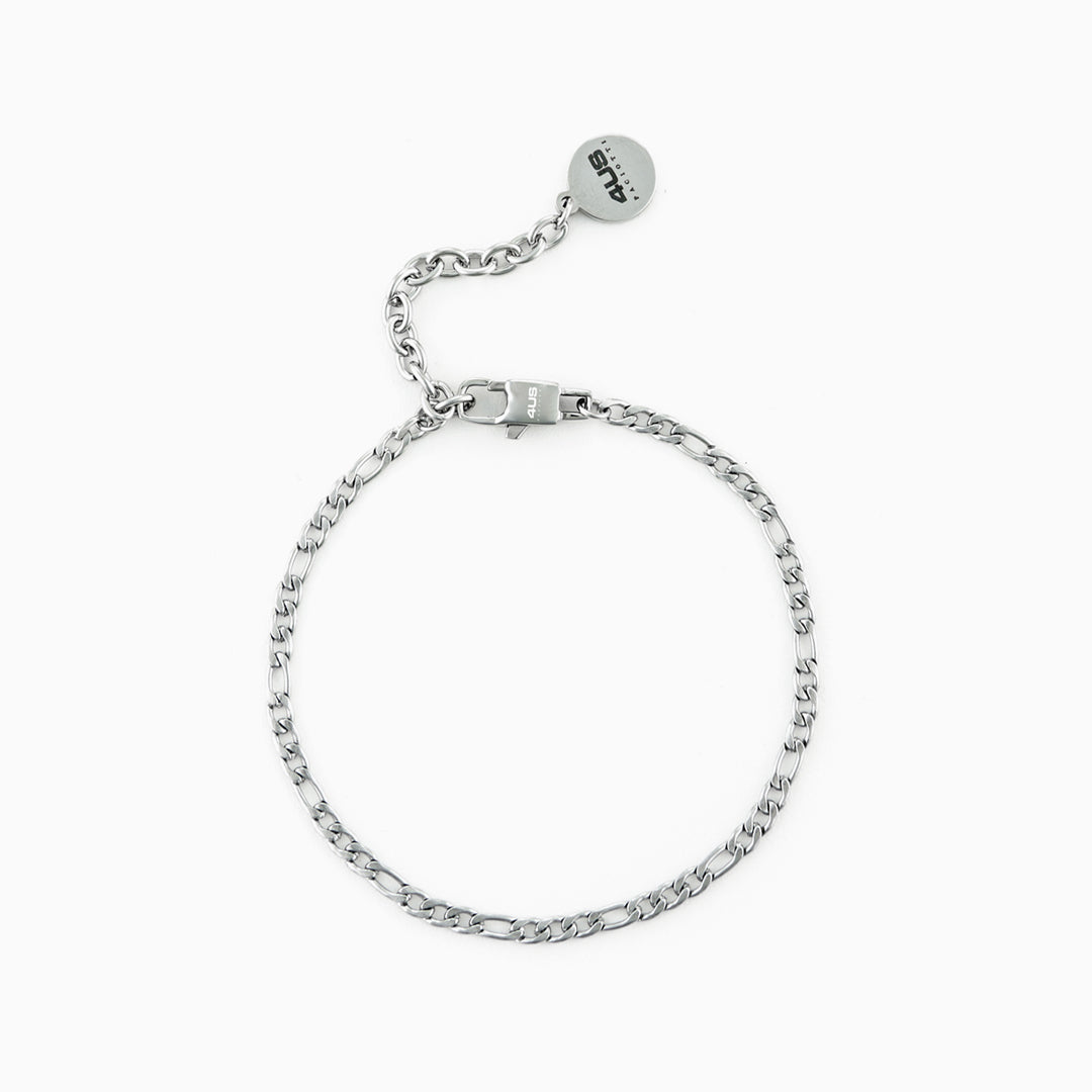 Bracciale Uomo a Catena in Acciaio Lucido