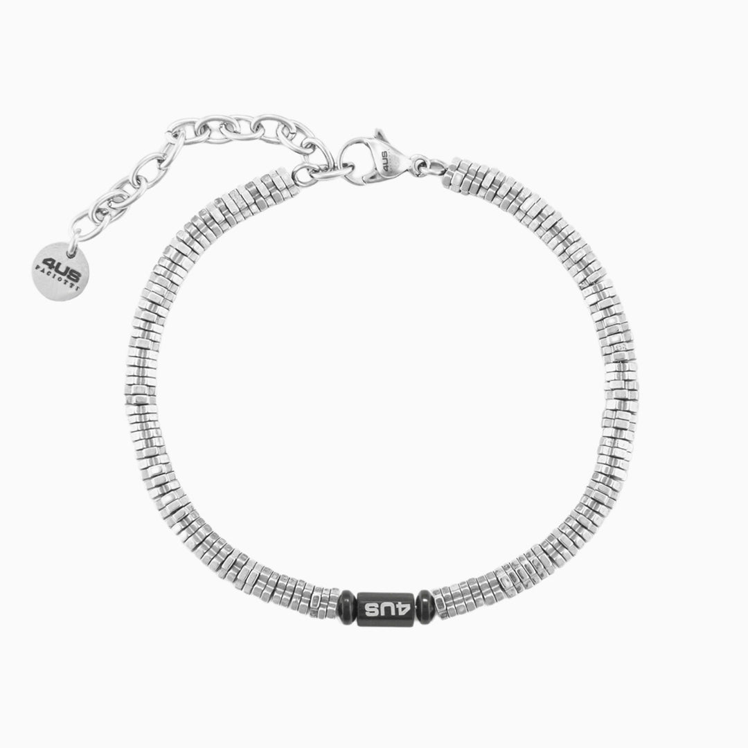 Bracciale Uomo 4US in Acciaio